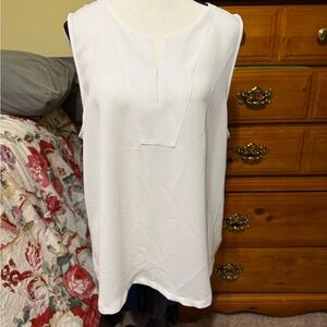 NIC+ZOE White Sleeveless Blouse